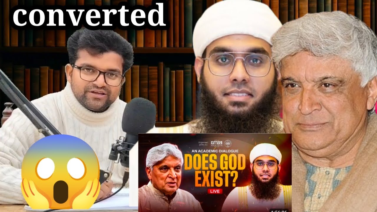 After debate why thousands of Non Muslims are converting to Islam | Jawed Akhtar Vs Musfti Shamail