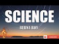 Burna boy  science lyrics