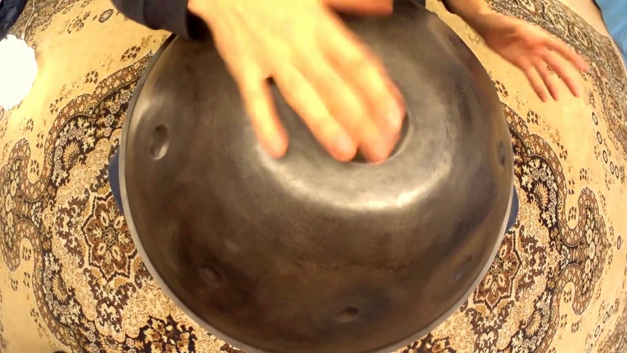 Pasha Aeon - OMana Handpan Improvisation, Celtic Minor Scale, HD 2017