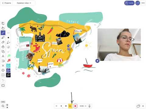 How to export a project using Explain Everything. #distancelearning