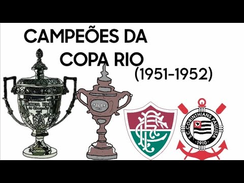 Campeões Da Copa Rio (1951-1952) *Voltei* - YouTube