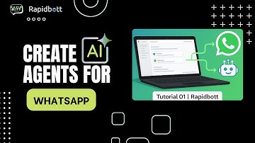 Build a WhatsApp AI Agent in Minutes! (Rapidbott Tutorial 01)