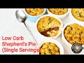 HOW TO MAKE LOW CARB SHEPHERD&#39;S PIE (SINGLE SERVINGS) - LEARN HOW TO  MAKE THE BEST CAULI MASH !