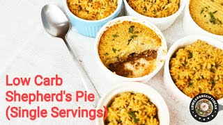 HOW TO MAKE LOW CARB SHEPHERD'S PIE (SINGLE SERVINGS) - LEARN HOW TO  MAKE THE BEST CAULI MASH ! screenshot 5