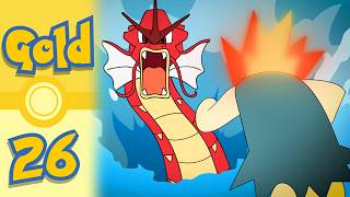 TYPHLOSION vs RED GYARADOS 🔥 Pokemon GOLD 26 Fan Series