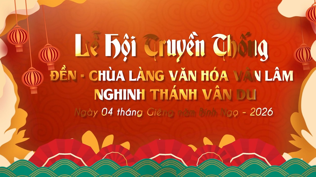 Cung rước Đức Bà Đại Thánh Pháp Vân từ Chùa về Đền, rước lễ, rước văn tế và rước nước cầu mùa