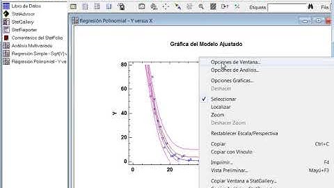 Comparación de modelos de regresión con Statgraphics |  | UPV