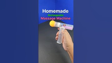 Homemade Rechargeable Massage Machine 🤔🤩🫡 #diy #shorts #ytshorts