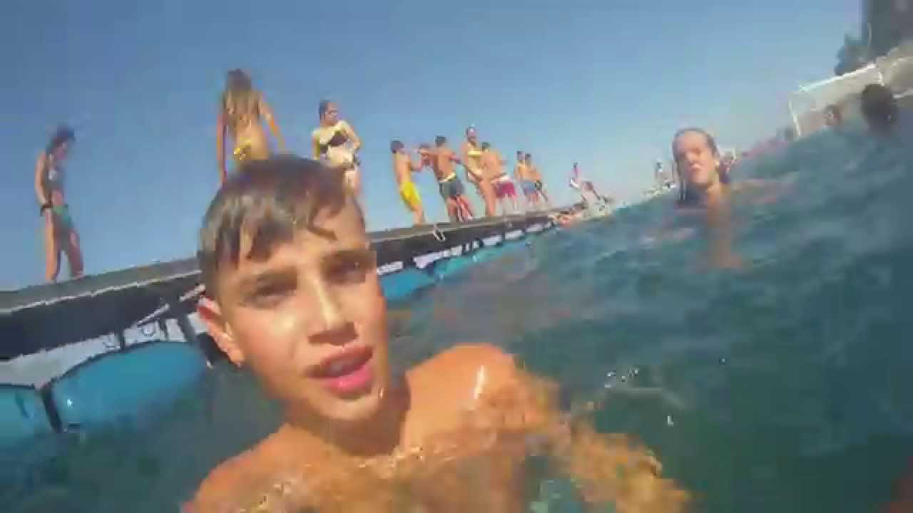 A week in Gaeta - A jump into the pool of the sea