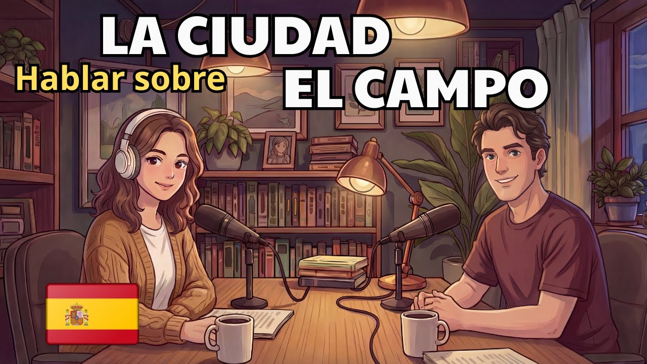 Talking About City Life & Country Life in Spanish | Easy Spanish Podcast