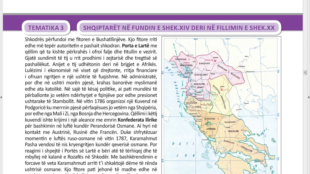 Historia 11 FILARA Tema 3 Mesimi 5 Pashallëku i Shkodrës 1757 1831