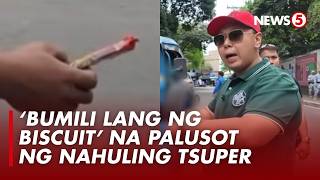 Download Lagu ‘Bumili lang ng biscuit’: Tsuper na nahuling nag-illegal parking, bumili lang umano ng biscuit MP3