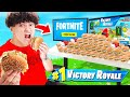 Every Elimination I order a McDonald's BIG MAC in Fortnite...