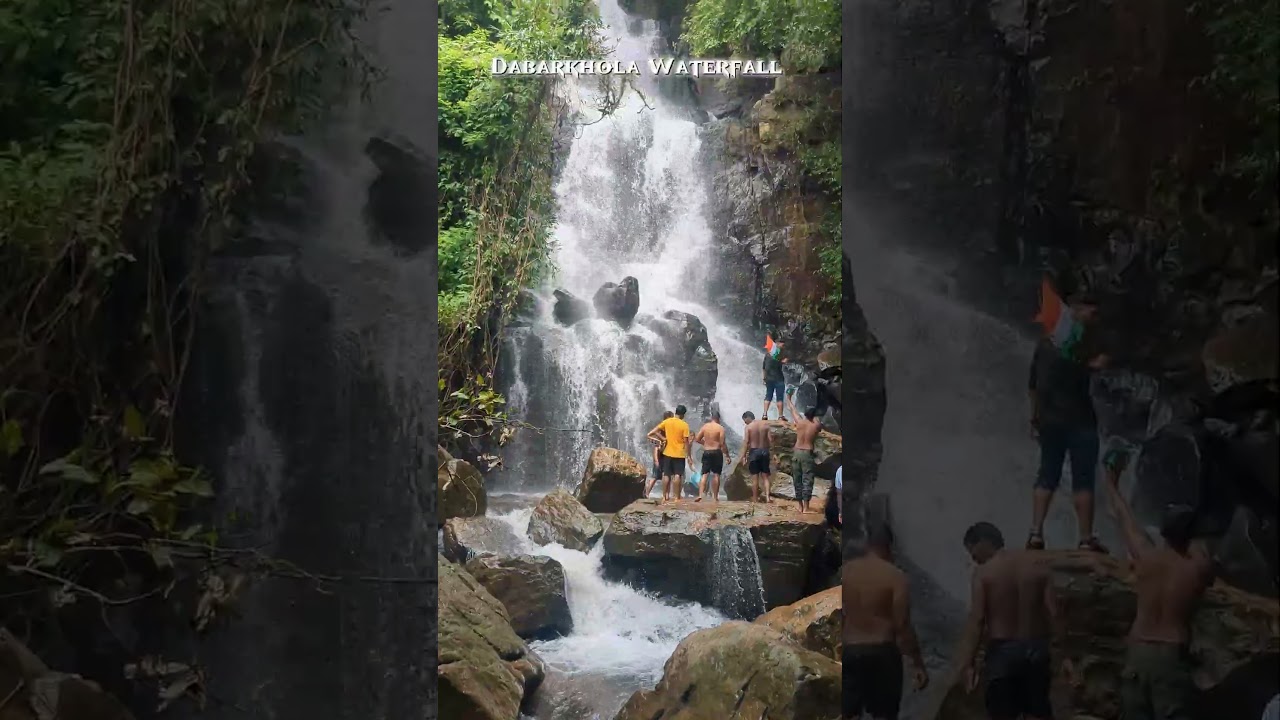 Explore Dabarkhola Waterfall🌊🤍 Narashingpur, Cuttack
