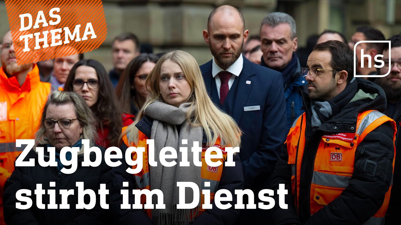 Nach tödlicher Attacke: Debatte um Sicherheit für Zugbegleiter | hessenschau DAS THEMA