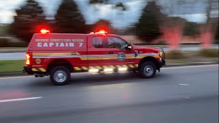 Captain 7 and Engine 56 responding [4K, 24fps]