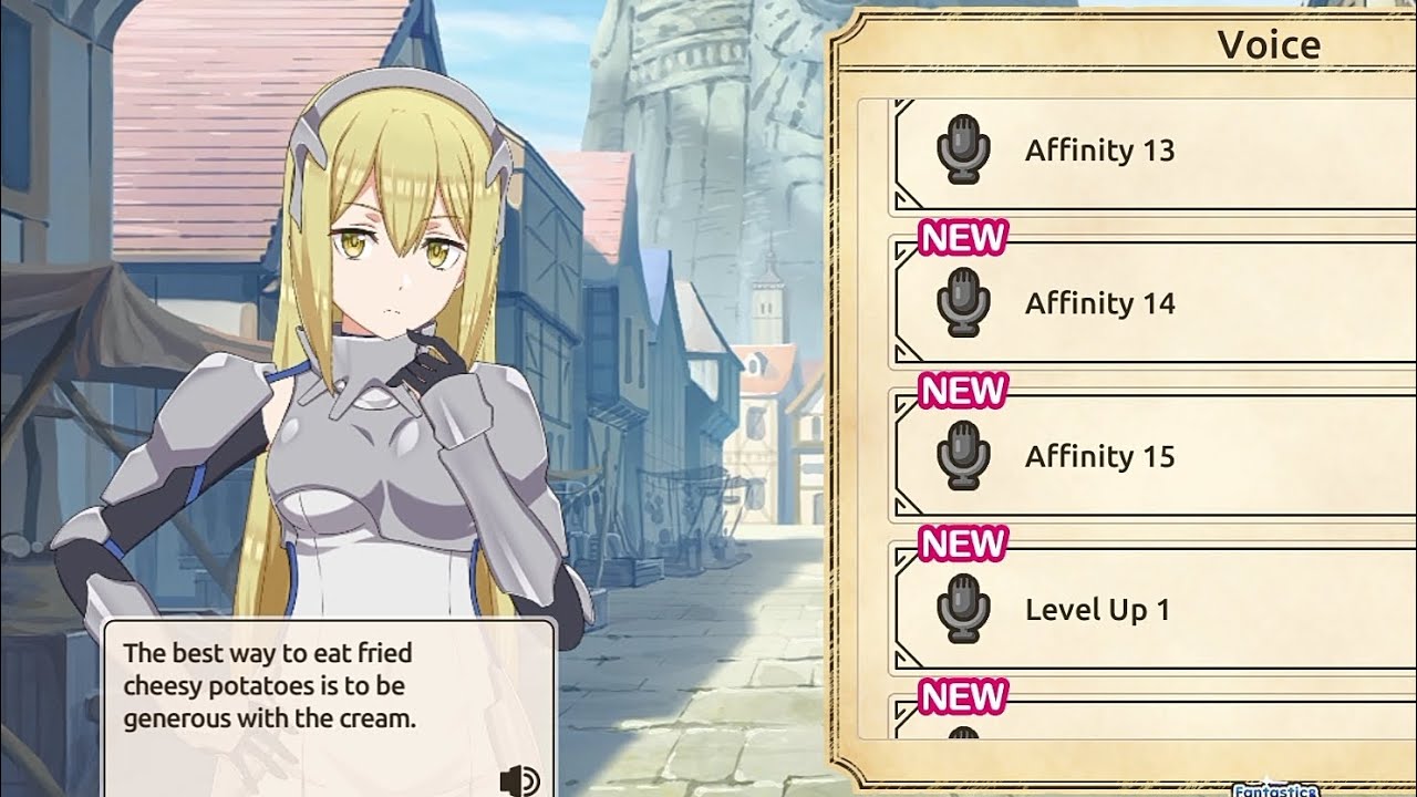 Konosuba Fantastic Days Character Voices Danmachi Ais (CV Saori Onishi