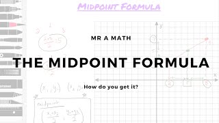 Understanding the Midpoint Formula | Geometry | Mr A Math Profile