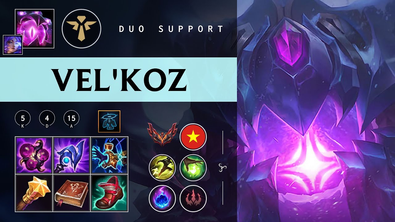 Vel'Koz Support vs Lulu - VN Grandmaster Patch 26.03