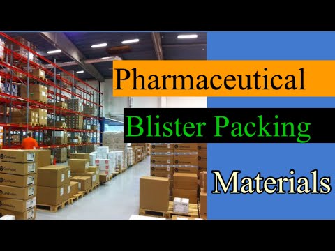 Pharmaceutical(Blister Packaging Material)| Blister Packaging Material | Packing