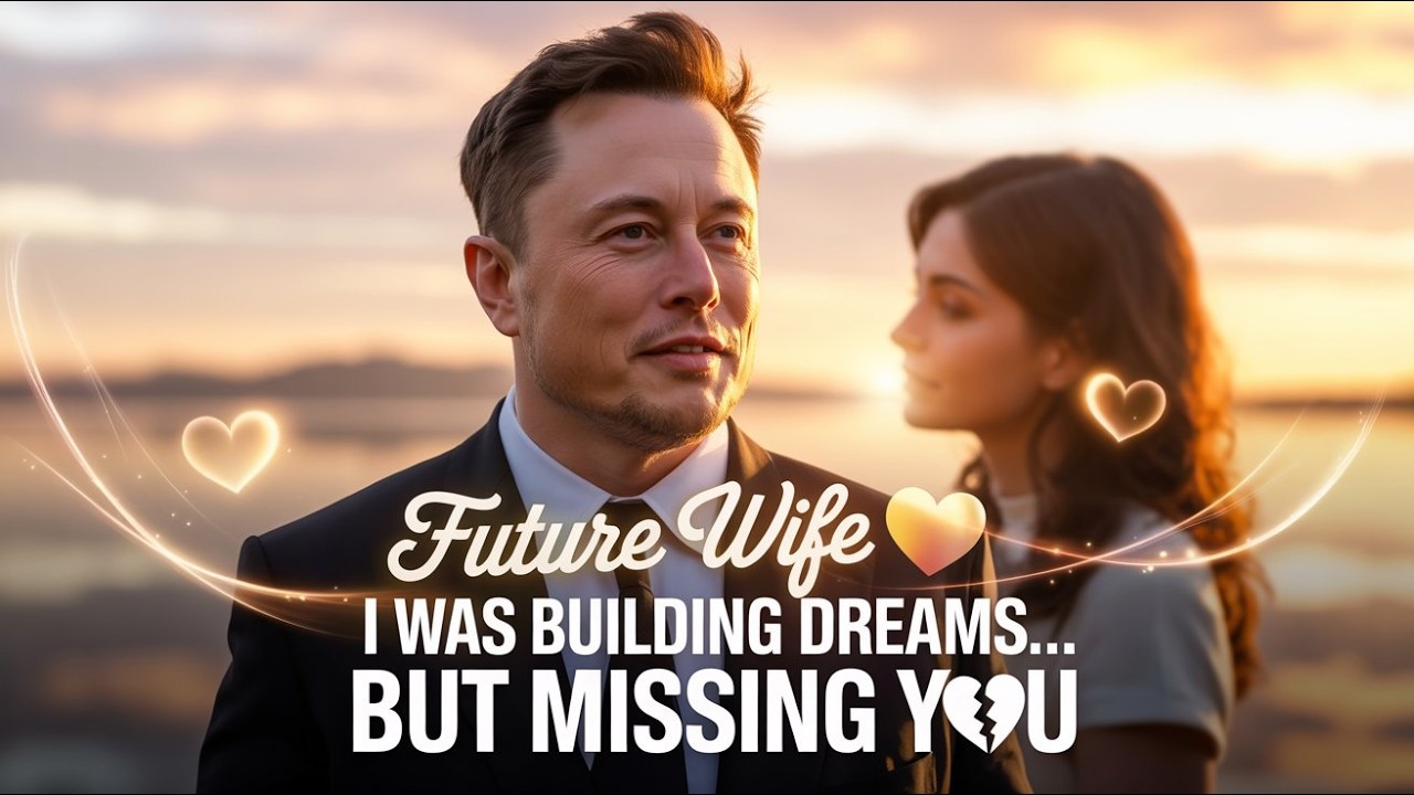 Elon Musk’s Emotional Message to His Future Wife 💍✨