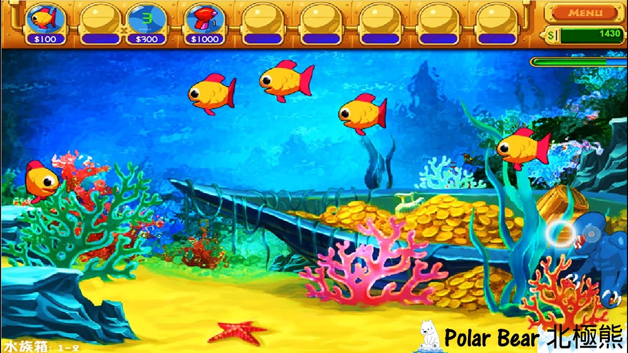 Insaniquarium Deluxe Online Gameplay (Flash Game) - YouTube