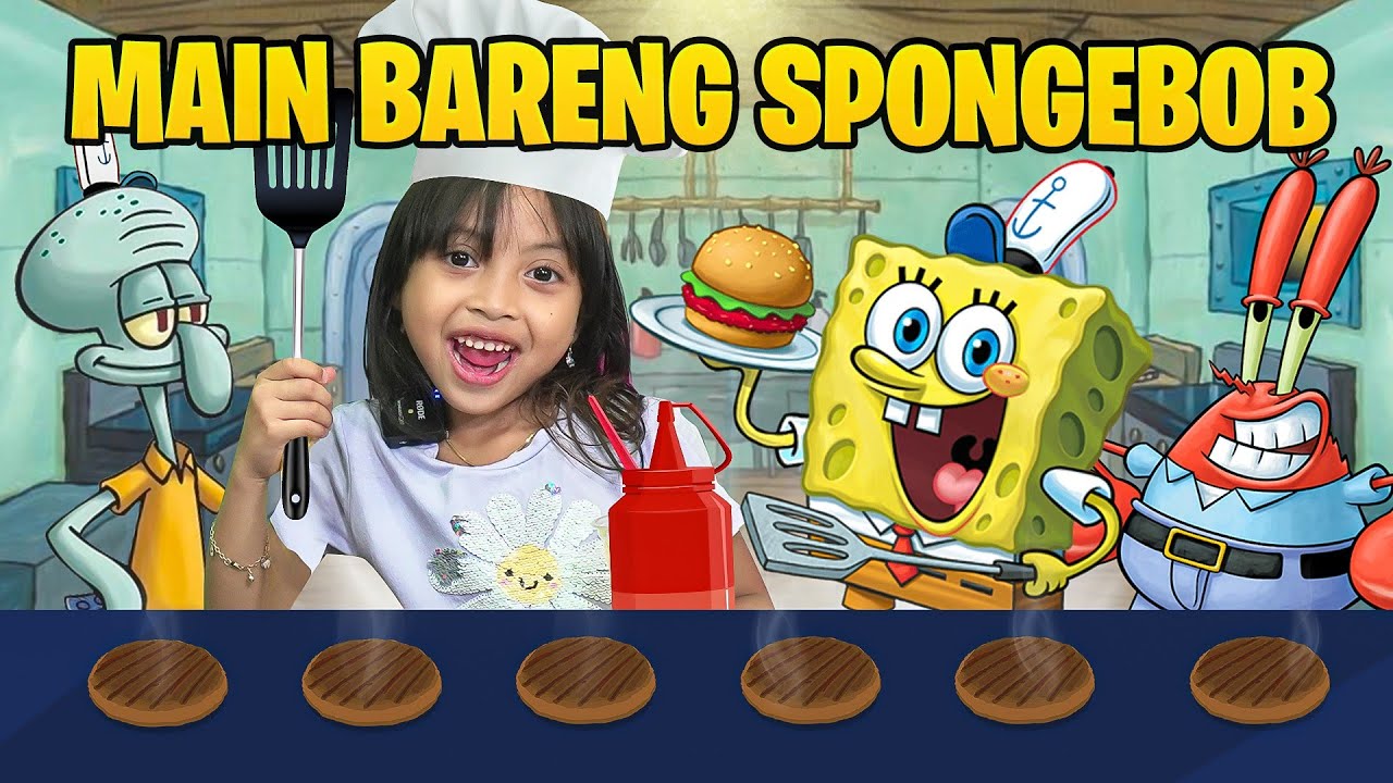 SEHARIAN LEIKA EXPLORE DI DUNIA BIKINI BOTTOM 😍🥰 KOMPILASI LEIKA GAMING 1 JAM