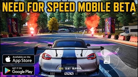 NEED FOR SPEED MOBILE BETA | Gameplay Walkthrough Part 1 Intro & Tutorial Global Launch iOS, Android
