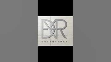 Logo Design Name Dharmendra || Who