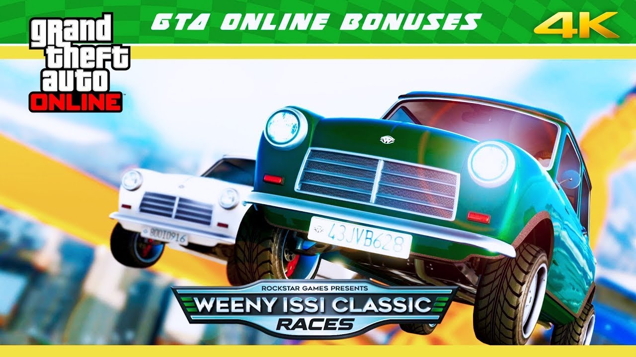 GTA ONLINE: ISSI CLASSIC 2X GTA$ & RP | 4K60FPS