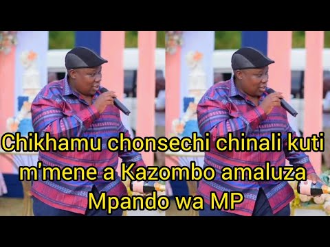 Hon Victor Musowa Kulankhula Kumwambo Oyika Thupi La Hon Madalitso Kazombo 