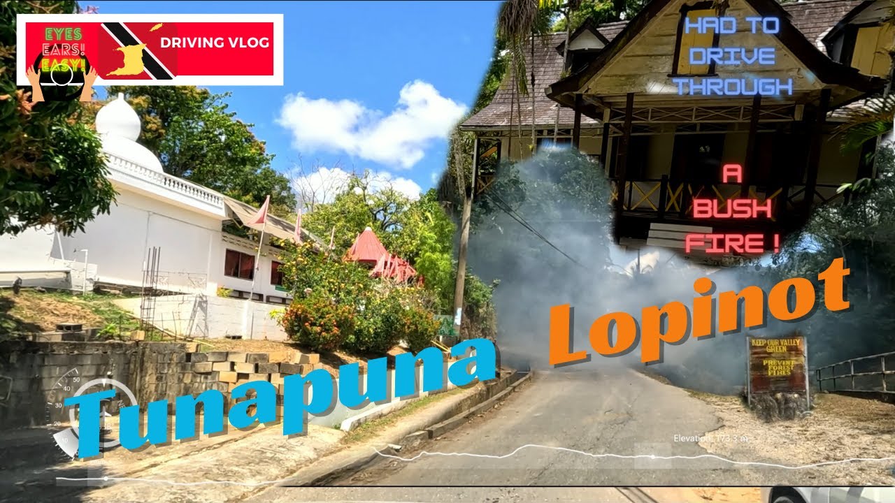 Let's Drive to Count Lopinot House in Trinidad, Caribbean in early March 2024.