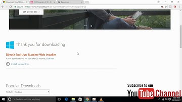 d3dcompiler_47.dll is Missing From Your Computer Error Fixed