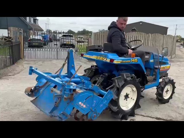 ISEKI トラクター LANDHOPE 245 ISEKI LANDHOPE 145 4WD TRACTOR *ONLY 825 HOURS* C/W ROTOVATOR