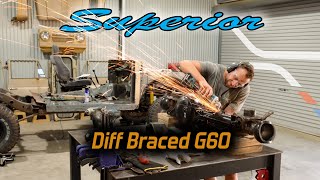 The STRONGEST G60 in town. Superior Engineering diff brace install