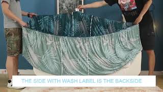 House of Quirk Printed Sofa Cover latest design screenshot 5