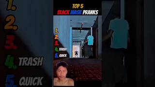 top 2 black mask prank #viral #funny #viral #funny #prank