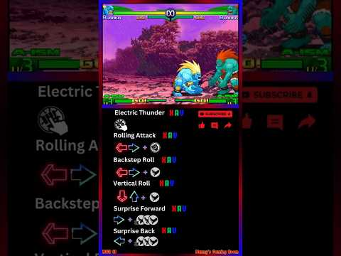 SFA3 - Blanka Move List