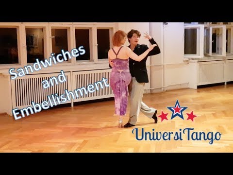 Review Tango Lesson Sandwiches And Embellishment Youtube