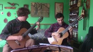 Schubert Sonata in A Major D 664 II Dacha Guitar Duo