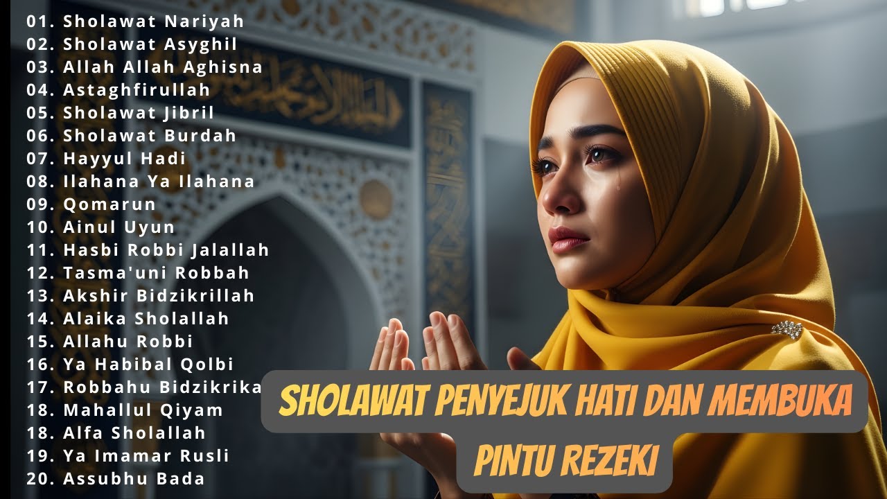 SHOLAWAT NARIYAH PEMBUKA PINTU REZEKI | SHOLAWAT JIBRIL | SHOLAWAT NABI MERDU TERBARU 2026
