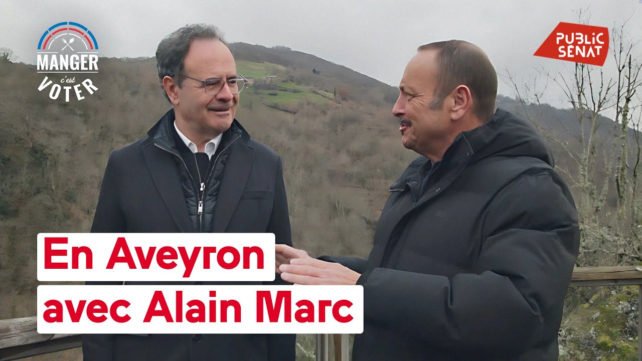 En Aveyron avec Alain Marc
