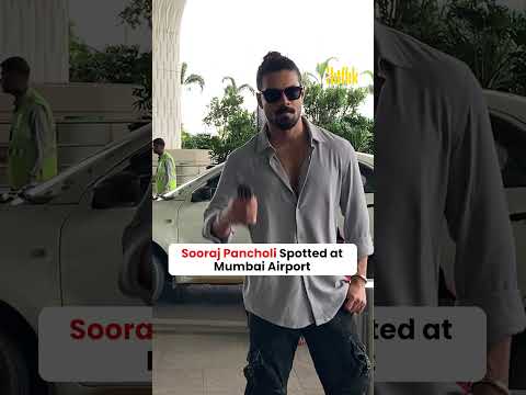 Sooraj Pancholi Spotted At Mumbai Airport Cool Casual Vibes Soorajpancholi
