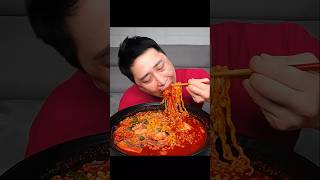 Samyang Spicy Chicken Noodle Soup EXTRA SPICY Mukbang Unlimited Eating Challenge