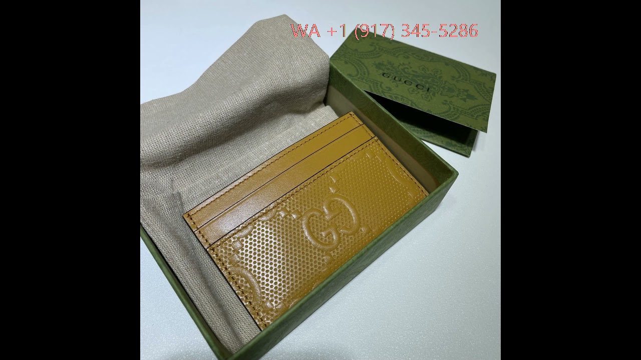 GG embossed card case  Style ‎625564