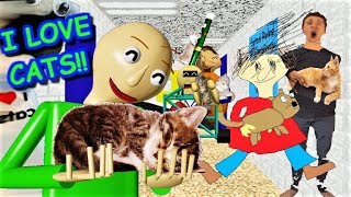 BALDI LOVES CUDDLING CATS!! | Baldi's Basics MOD: Baldi Loves Cats BALDI LOVES CUDDLING CATS!! | Baldi's Basics MOD: Baldi Loves Cats