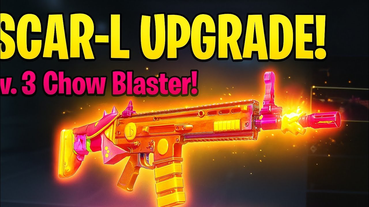First SCAR-L Upgrade in PUBG Mobile! Chow Blaster is Insane