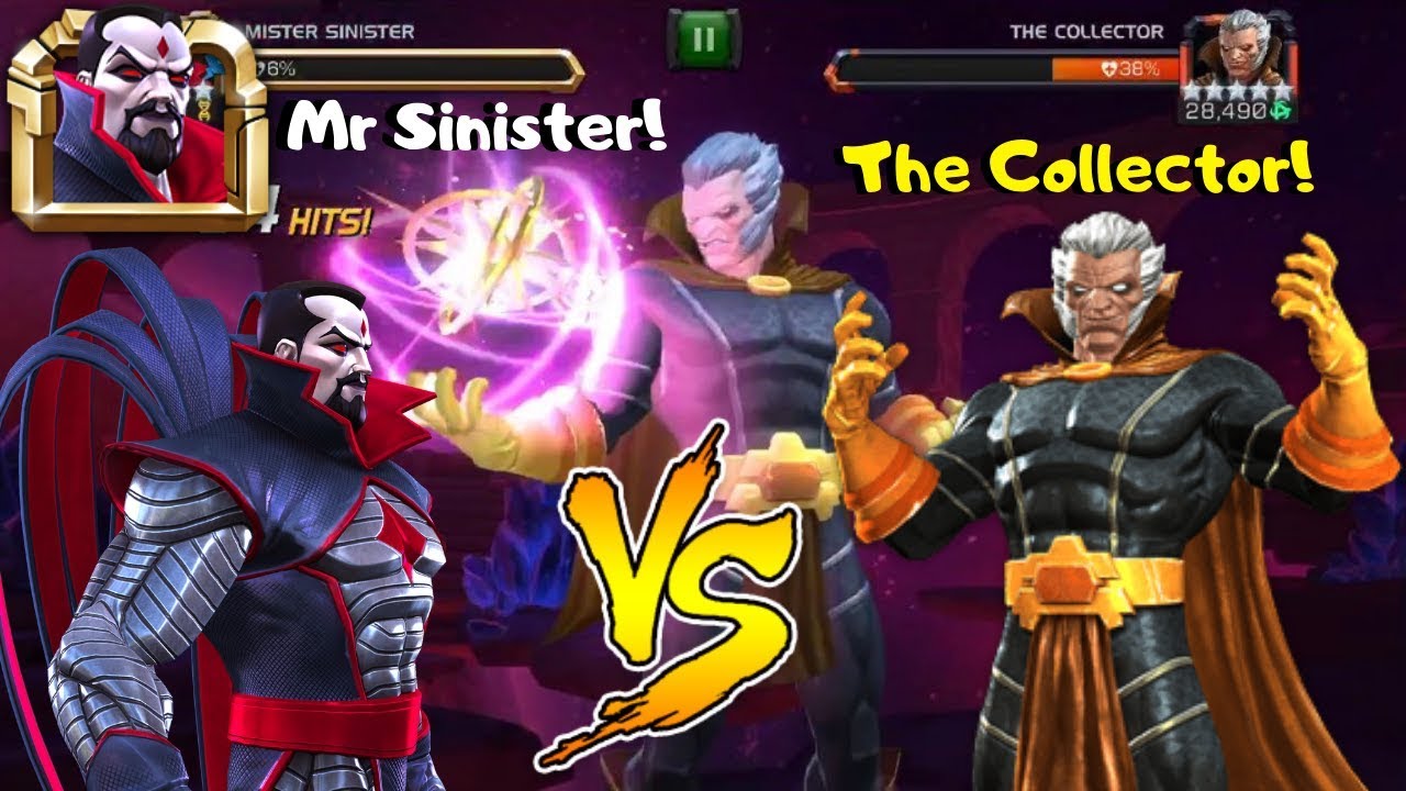 Mister Sinister vs The Collector! CCP - Marvel Contest of Champions