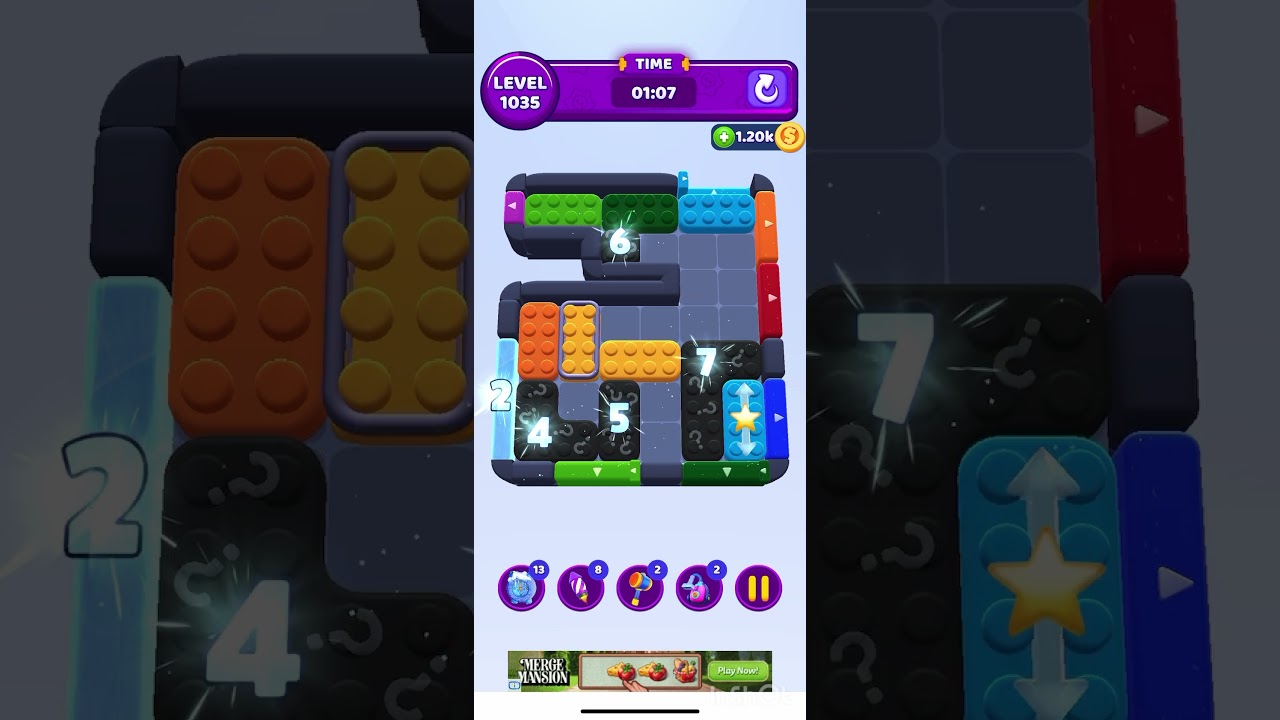 Color Block Jam Level 1035 – Full Puzzle Solution (No Boosters)