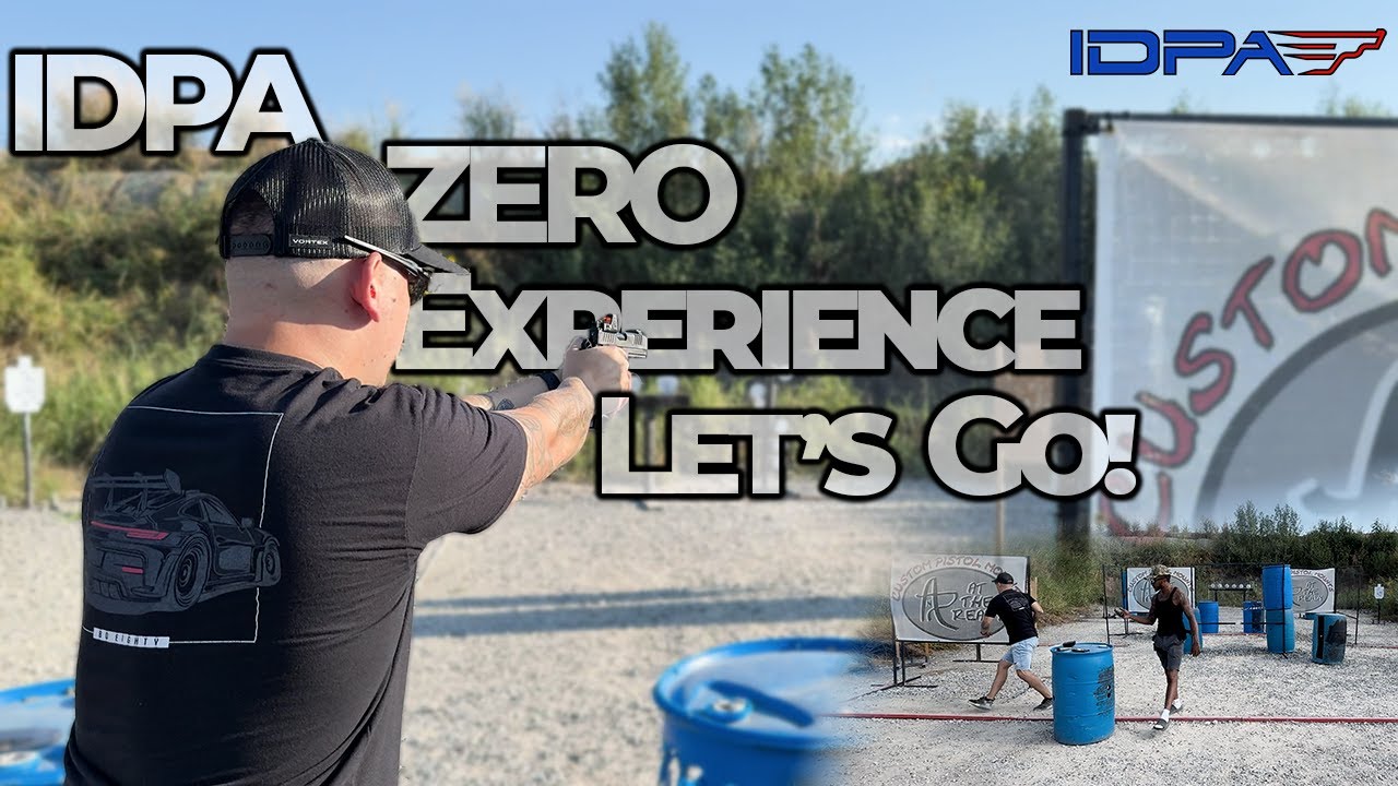 Jumping Into IDPA With Zero Experience | My First IDPA Training Run